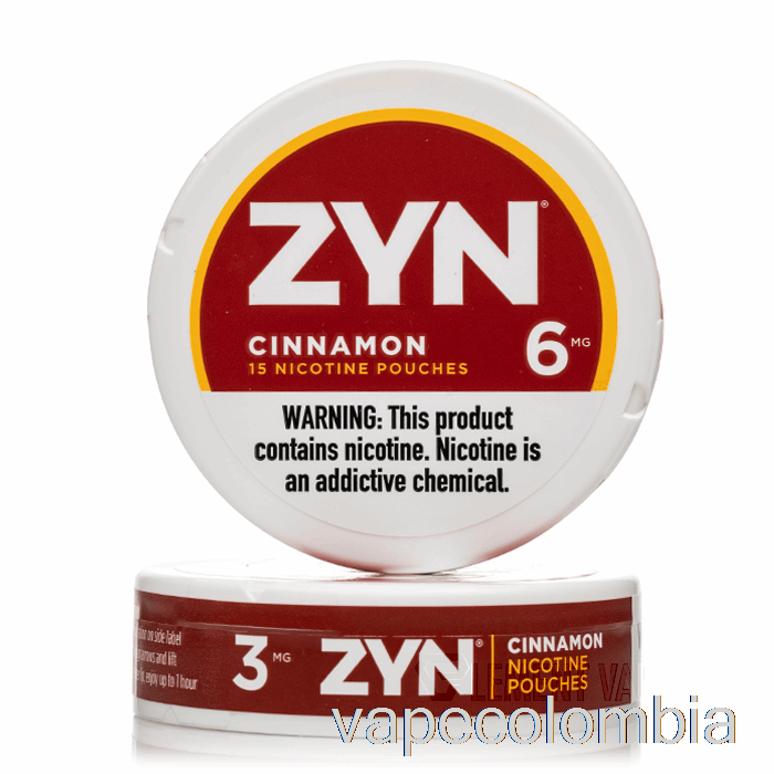 Bolsas De Nicotina Vape Recargables Zyn - Canela 6 Mg (paquete De 5)